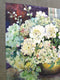 Original art for sale at UGallery.com | Dahlias and Hydrangeas in Brass Vase by Catherine McCargar | $875 | watercolor painting | 15' h x 20' w | thumbnail 2