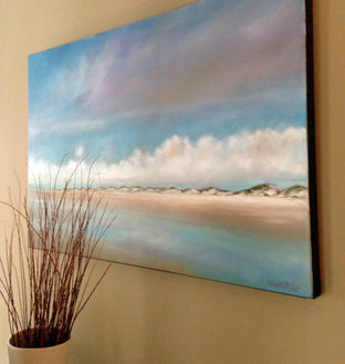 Dune Clouds by Nancy Hughes Miller |  Side View of Artwork 