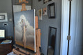 Original art for sale at UGallery.com | Flora by Christopher Garvey | $1,600 | oil painting | 24' h x 20' w | thumbnail 2