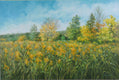 Original art for sale at UGallery.com | Goldenrod Morning by Suzanne Massion | $1,300 | oil painting | 24' h x 36' w | thumbnail 1