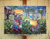 Original art for sale at UGallery.com | Here. by Diane Flick | $3,500 | mixed media artwork | 24' h x 36' w | thumbnail 4