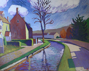 Canal in Sunlight by Robert Hofherr |  Artwork Main Image 