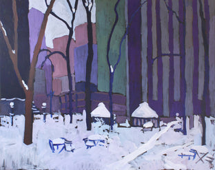 City in Winter by Robert Hofherr |  Artwork Main Image 