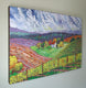 Original art for sale at UGallery.com | Vineyard by Robert Hofherr | $1,100 | acrylic painting | 24' h x 36' w | thumbnail 3