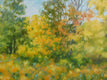 Original art for sale at UGallery.com | Goldenrod Morning by Suzanne Massion | $1,300 | oil painting | 24' h x 36' w | thumbnail 4