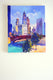 Original art for sale at UGallery.com | Chicago, Sunny Day (Wrigley Building) by Suren Nersisyan | $550 | oil painting | 20' h x 16' w | thumbnail 3