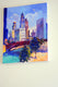 Original art for sale at UGallery.com | Chicago, Sunny Day (Wrigley Building) by Suren Nersisyan | $550 | oil painting | 20' h x 16' w | thumbnail 2