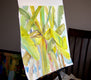 Original art for sale at UGallery.com | Banana Trees by Suren Nersisyan | $650 | watercolor painting | 22' h x 30' w | thumbnail 2