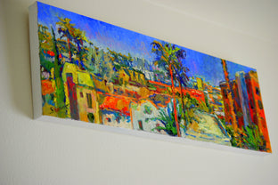 Late Summer in Los Angeles (Hollywood) by Suren Nersisyan |  Side View of Artwork 