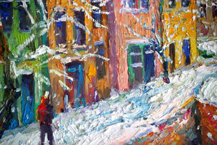 Snowing in Georgetown by Suren Nersisyan |   Closeup View of Artwork 