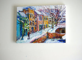 Snowing in Georgetown by Suren Nersisyan |  Context View of Artwork 