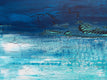 Original art for sale at UGallery.com | Haven't Seen the Sea for So Long by Alicia Dunn | $2,125 | mixed media artwork | 32' h x 48' w | thumbnail 4