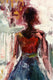 Original art for sale at UGallery.com | Valentine by Naoko Paluszak | $1,500 | oil painting | 28' h x 22' w | thumbnail 3