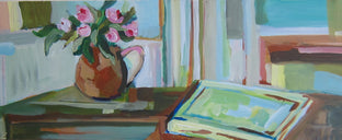 Flower Pot In Interior by Colette Wirz Nauke |  Artwork Main Image 