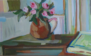 Flower Pot In Interior by Colette Wirz Nauke |  Context View of Artwork 