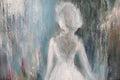 Original art for sale at UGallery.com | Who Are these Angels XXV by Naoko Paluszak | $975 | oil painting | 20' h x 16' w | thumbnail 4