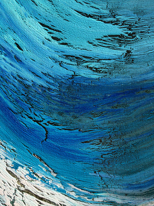 Wave by Alicia Dunn |   Closeup View of Artwork 