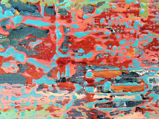 Exploration Diptych by Alicia Dunn |   Closeup View of Artwork 