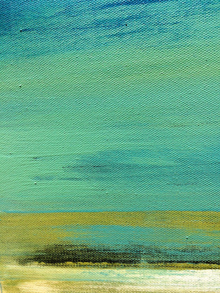 Amagansett Morning by Alicia Dunn |   Closeup View of Artwork 