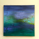 Original art for sale at UGallery.com | Twilight by Alicia Dunn | $375 | acrylic painting | 18' h x 18' w | thumbnail 3