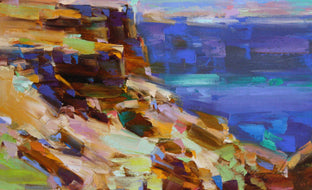 First Light in the Grand Canyon by Vahe Yeremyan |   Closeup View of Artwork 