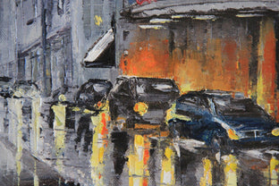 New York Moment by Lisa Elley |   Closeup View of Artwork 