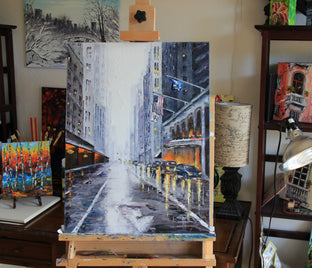 New York Moment by Lisa Elley |  Context View of Artwork 