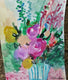 Original art for sale at UGallery.com | Candy Garden by Autumn Rose | $300 | acrylic painting | 15' h x 11' w | thumbnail 3