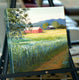 Original art for sale at UGallery.com | The Path Back by Judy Mudd | $400 | oil painting | 12' h x 12' w | thumbnail 3