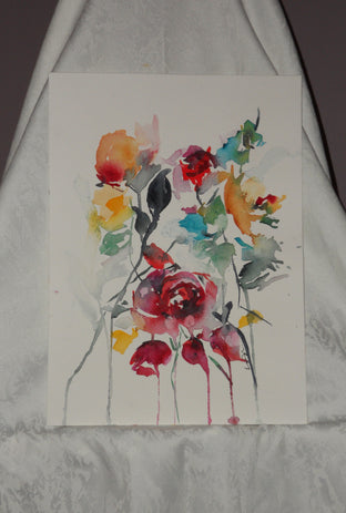 Flower Study II by Karin Johannesson |  Context View of Artwork 