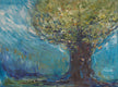 Original art for sale at UGallery.com | The Big Tree by Kajal Zaveri | $2,675 | oil painting | 30' h x 40' w | thumbnail 1