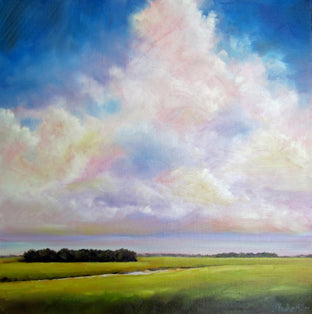 Summer Clouds Marsh by Nancy Hughes Miller |  Artwork Main Image 