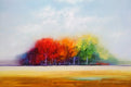 Original art for sale at UGallery.com | Autumn Splendor by George Peebles | $3,275 | oil painting | 40' h x 60' w | thumbnail 1