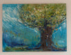 Original art for sale at UGallery.com | The Big Tree by Kajal Zaveri | $2,675 | oil painting | 30' h x 40' w | thumbnail 3