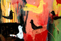 Original art for sale at UGallery.com | A Bird Girl by Scott Dykema | $3,250 | mixed media artwork | 48' h x 30' w | thumbnail 2