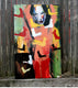 Original art for sale at UGallery.com | A Bird Girl by Scott Dykema | $3,250 | mixed media artwork | 48' h x 30' w | thumbnail 4