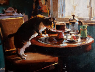 Afternoon Tea for One by Jonelle Summerfield |  Context View of Artwork 