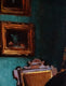 Original art for sale at UGallery.com | Afternoon Tea for One by Jonelle Summerfield | $500 | oil painting | 12' h x 9' w | thumbnail 4