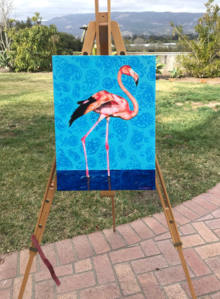 Flamingo by Alana Clumeck |  Context View of Artwork 