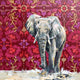 Original art for sale at UGallery.com | Opulence by Alana Clumeck | $700 | acrylic painting | 20' h x 20' w | thumbnail 4