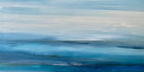 Original art for sale at UGallery.com | In Blue Dreams by Alicia Dunn | $1,700 | acrylic painting | 24' h x 48' w | thumbnail 1