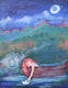 Original art for sale at UGallery.com | Letting Go by Andrea Doss | $425 | acrylic painting | 14' h x 11' w | thumbnail 1