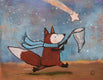 Original art for sale at UGallery.com | Star Catcher by Andrea Doss | $275 | acrylic painting | 8' h x 10' w | thumbnail 1