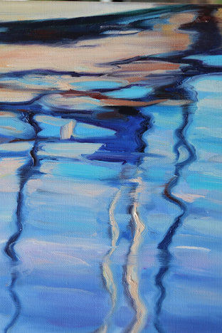 Morning in the Bay by Andres Lopez |   Closeup View of Artwork 