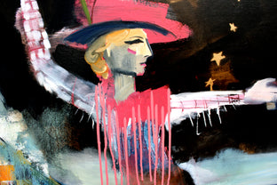 A Pink Fringe Jacket Bang Bang by Scott Dykema |  Context View of Artwork 