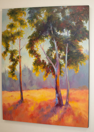 Aspen Light by Karen E Lewis |  Side View of Artwork 