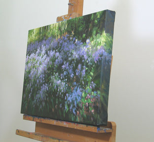 Aster Interlude by Suzanne Massion |  Side View of Artwork 