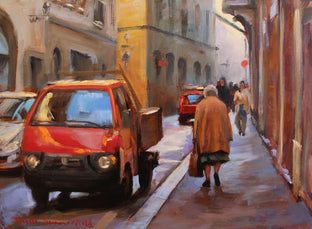 A Street in Florence by Jonelle Summerfield |  Artwork Main Image 