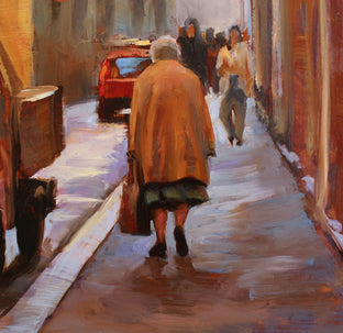 A Street in Florence by Jonelle Summerfield |   Closeup View of Artwork 