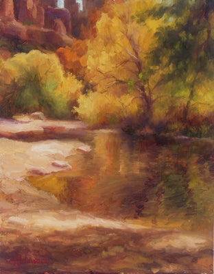 Autumn at Red Rock Crossing by Sherri Aldawood |  Artwork Main Image 